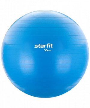 Фитбол STARFIT GB-104 55 см, 900 гр, без насоса, голубой (антивзрыв)