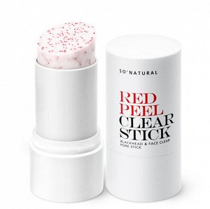 SONATURAL RED PEEL PORE CLEAR STICK Cкатка-стик для очищения пор 23гр