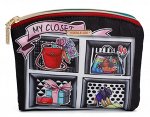 Косметичка Double Zipper Cosmetic Pouch