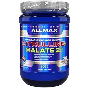 ALLMAX Nutrition, Цитруллина малат, с нейтральным вкусом (300 г)