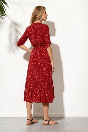 Платье SODA 0244 красный