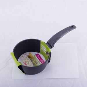 Ковш 16см. с антипригарным покрытием Black marble из алюминия