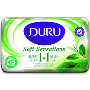 Мыло т. DURU Soft Sens 80 г Зеленый чай