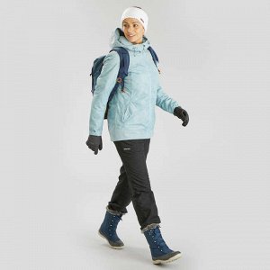 Сапоги зимние теплые водонепроницаемые на шнурках женские SH500 X-WARM QUECHUA