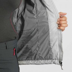 Синтетическая женская куртка для горного треккинга - Trek 100 -5°C FORCLAZ