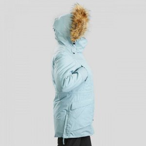 Парка теплая водонепроницаемая для походов женская SH500 U–WARM QUECHUA