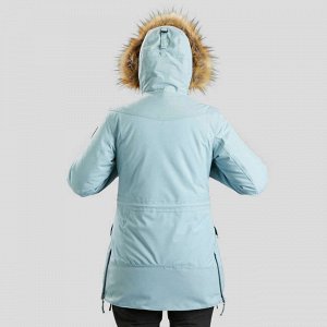 DECATHLON Парка теплая водонепроницаемая для походов женская SH500 U–WARM QUECHUA