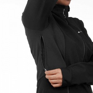 Куртка для горных походов Softshell женская TREK 500 WINDWARM FORCLAZ