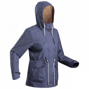Куртка женская для походов на природе водонепроницаемая – NH550 QUECHUA
