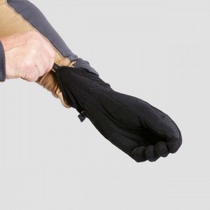 DECATHLON Перчатки для горного треккинга для взрослых TREK 100 флисовые из втор. материала FORCLAZ