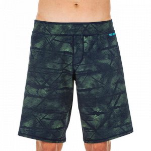 Плавки–шорты мужские хаки swimshort 100 long tex nabaiji