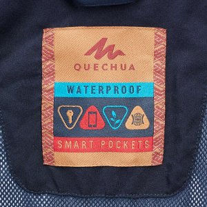 Куртка водонепроницаемая походная мужская NH500 flap QUECHUA
