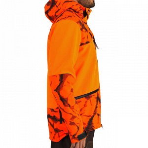 Куртка для загонной охоты из материала софтшелл 500  solognac