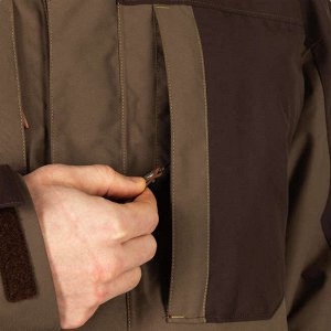 Куртка для охоты водонепроницаемая renfort 500  solognac