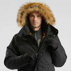 DECATHLON Куртка теплая водонепроницаемая для зимних походов мужская SH500 U-WARM. QUECHUA