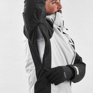 Куртка для лыж и сноуборда мужская серая SNB JKT 100 DREAMSCAPE