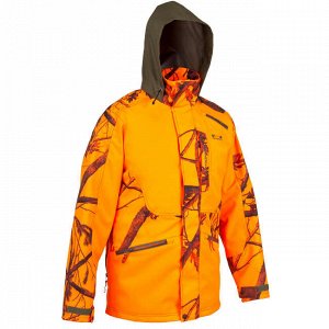Куртка мужская флуоресцентная supertrack 300 solognac
