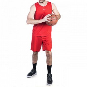 Шорты баскетбольные мужские красные sh100 tarmak