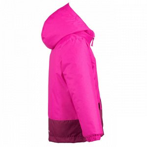 Куртка лыжная теплая водонепроницаемая для детей розовая - 100