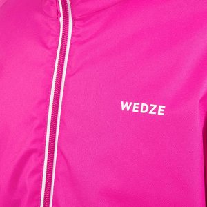 Куртка лыжная теплая водонепроницаемая для детей розовая - 100
