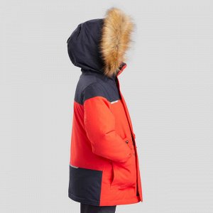 DECATHLON ПАРКА ТЕПЛАЯ ВОДОНЕПРОНИЦАЕМАЯ ДЛЯ ПОХОДОВ ДЛЯ ДЕТЕЙ 7–15 ЛЕТ SH500 U-WARM QUECHUA