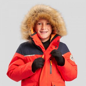 DECATHLON ПАРКА ТЕПЛАЯ ВОДОНЕПРОНИЦАЕМАЯ ДЛЯ ПОХОДОВ ДЛЯ ДЕТЕЙ 7–15 ЛЕТ SH500 U-WARM QUECHUA