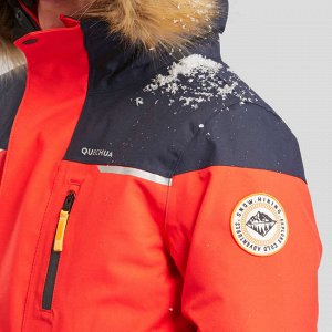 DECATHLON ПАРКА ТЕПЛАЯ ВОДОНЕПРОНИЦАЕМАЯ ДЛЯ ПОХОДОВ ДЛЯ ДЕТЕЙ 7–15 ЛЕТ SH500 U-WARM QUECHUA