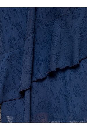 Платье  арт. 1911-00-52079-3 темно-синий
