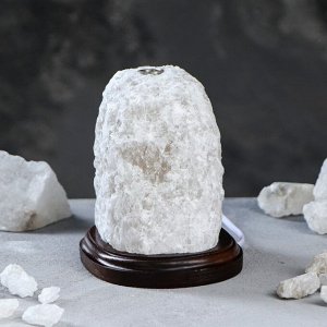 Соляная лампа "Гора средняя арома", цельный кристалл, 16,5 см, 2-3 кг