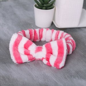 Набор: повязка для головы и массажёр-барабан для тела «Расслабься», розовый, 19 х 8,5 см 4777370