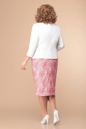 Romanovich Style 3-979 белый/розовый, Жакет,  Платье