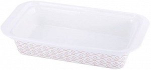 Мармит керамический прямоугольный 30,5*19*6см. с подставкой