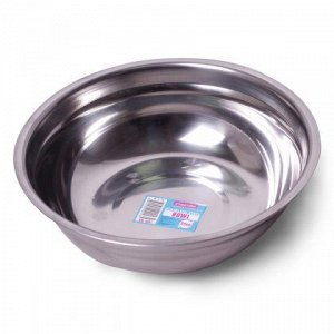 Миска ?21*5.5см из нержавеющей стали