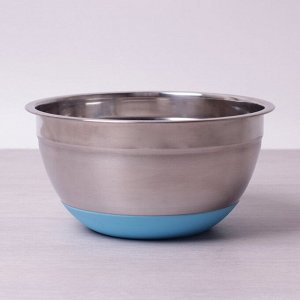 Миска ?20*10см из нержавеющей стали c антискользящим дном