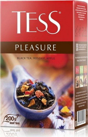 Чай Тесс Pleasure black tea 200г 1/12