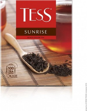 Чай Тесс Sunrise black tea 100пак