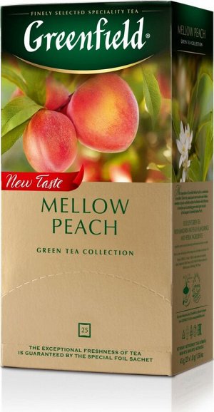 Чай Гринфилд Mellow Peach 1,8г 1/25/10