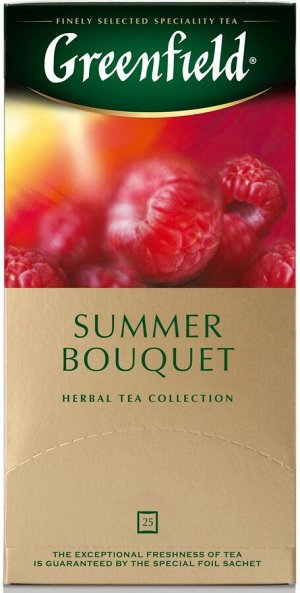 Чай Гринфилд Summer Bouquet 25пак