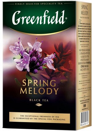 Чай Гринфилд Spring Melody 100г 1/14