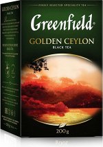 Чай Гринфилд Golden Ceylon black tea 200гр
