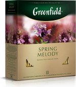 Чай Гринфилд Spring melody 100пак