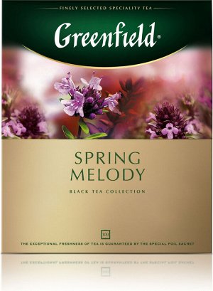 Чай Гринфилд Spring melody 100пак