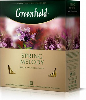 Чай Гринфилд Spring melody 100пак