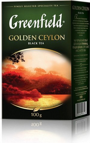 Чай Гринфилд Golden Ceylon 100гр