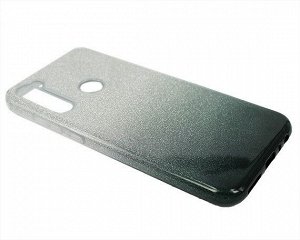 Чехол Xiaomi Redmi Note 8T Shine (серебро/черный)