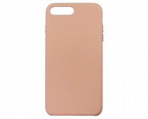 Чехол iPhone 7/8 Plus Leather Case без лого, розовый