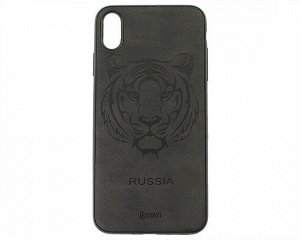 Чехол iPhone XS Max KSTATI Тиснение (тигр)