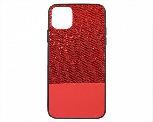 Чехол iPhone 11 Pro Max Bling (красный)