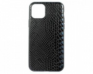 Чехол iPhone 11 Pro Leather Reptile (синий)