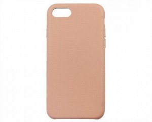 Чехол iPhone 7/8/SE 2020 Leather Case без лого, розовый